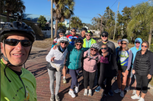 The larger Coast 2 Coast Bike Club group for the 2026 ride